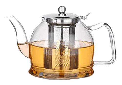 Teiera Vetro Teiera In Vetro Tea People 1,2L - Con Infusore Per Induzione Teiera Vetro Borosillicato - 5