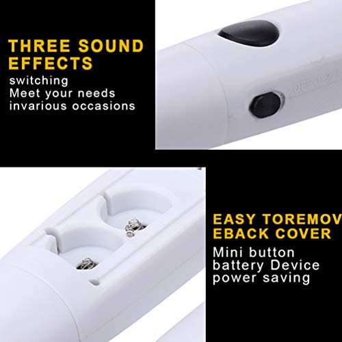 BESPORTBLE Apito eletrônico de sobrevivência de segurança, apito portátil de basquete, acessório par