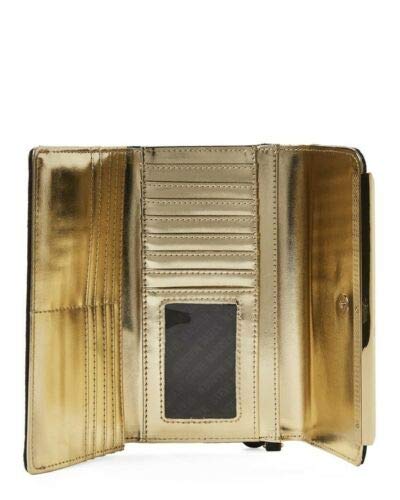 Steve Madden Trifold Wallet Black One Size #TOP1