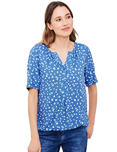 Cecil Damen Bluse mit kurzer Knopfleiste