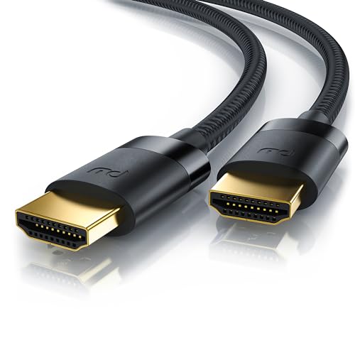 CSL - 16k HDMI Kabel 2.1-1,5m - 16k@30Hz 8k@60Hz 4k@120Hz - UHD II - Ultra High Speed Ethernet 48Gbps - HDMI 2.1 8k 16k / 2.0 4k - HDR 10+ eARC 3D VRR - Gaming TV PS5 Xbox