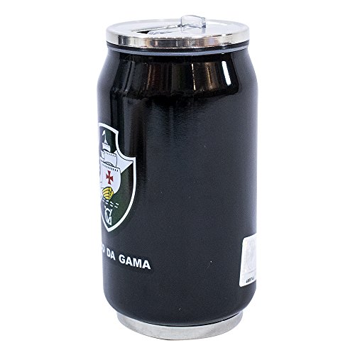 Copo Térmico Inox, Vasco, Preto 3 Copo Térmico Inox, Vasco, Preto - Imagem 3