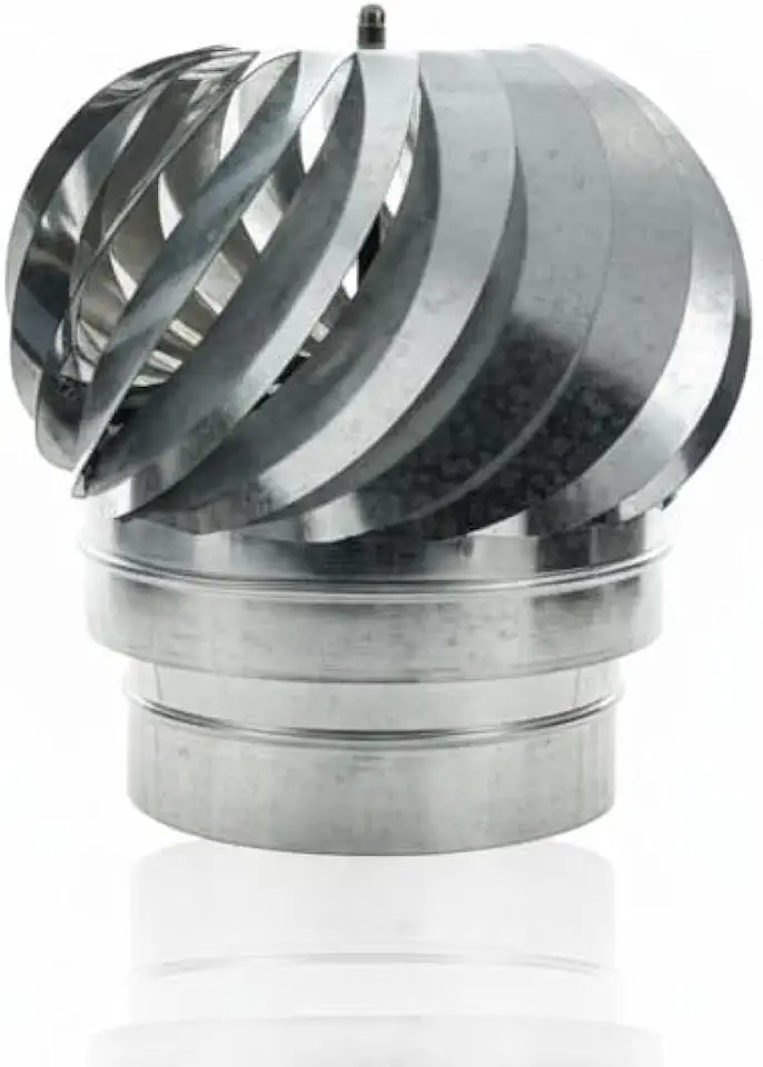 Exaustor Eólico Para Churrasqueira E Chaminé 8 Polegadas