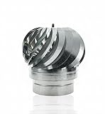 Exaustor Eólico Para Churrasqueira E Chaminé 8 Polegadas