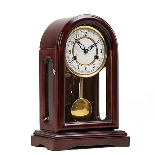 Reloj de mesa mecánico vintage para sustituir la frialdad digital en su salón 2