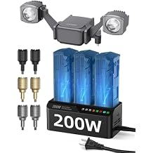 LKTOP Mavic 3 Enterprise Series Accessories Kit for DJI Mavic 3E/Mavic 3T Spotlight Drone Strobe Light, 200W Battery Charging Hub, 3 Pairs RC Pro Joystick for DJI Mavic 3 Enterprise/Thermal Drone