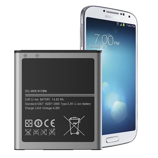 HamnaKhu [3850mAh] Galaxy S4 Battery, High Capacity EB-B600BE Replacement Battery for Samsung Galaxy S4,AT&T I337, Verizon I545, Sprint L720, T- Mobile M919, R970, I9500, I9505, Galaxy S4 LTE I9506