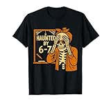 Haunted by 6-7 Funny Teacher 67 Halloween Skeleton Six Seven T-Shirt