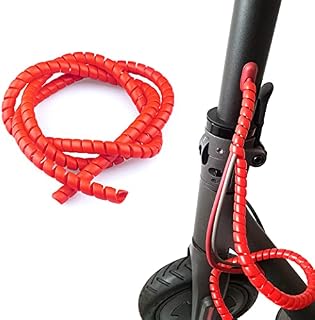Vestigia Spiral Cable Protector Wire Cover for Electric Scooter Xiaomi Mi3 M365 1S Essential Pro AOVO - Cable Pipe Brake Line Cover - Spare Parts for E-scooter