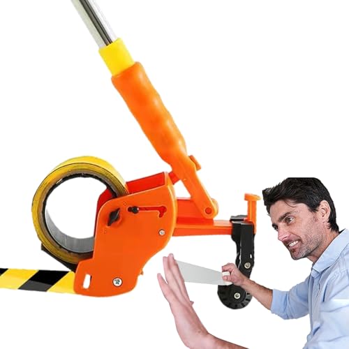 Aplicador De Cinta De Piso - Aplicador De Cinta Reutilizable | Impermeable Resistente Al Calor | Delicadas Pintores De Superficie Cinta | Aplicador De Cinta Manual | Herramienta De Aplicador De Cinta