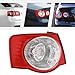 YINZINR LED Tail Light Rear Lamp, For 2006-2011 VW Jetta A5 MK5, 1K5945095, 1K5945096 (Driver Side)
