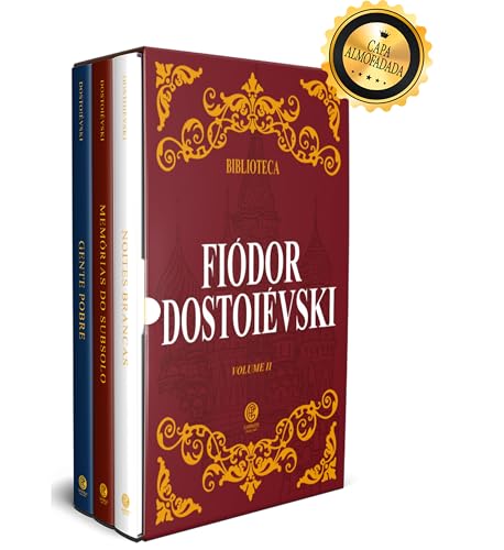 Biblioteca Dostoiévski Volume II – Box com 3 Livros – Edição de Luxo: