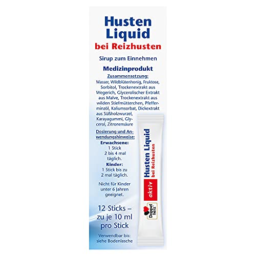 Doppelherz Husten Liquid – Medizinprodukt zur Hustenlinderung