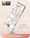 i-Blason Case Designed for Galaxy J7 2017, Cosmo Series Full-Body Glitter Bumper Case with Built-in Screen Protector for Galaxy J7 (SM-J727), Not fit J7 2018 (SM-J737) (Marble)