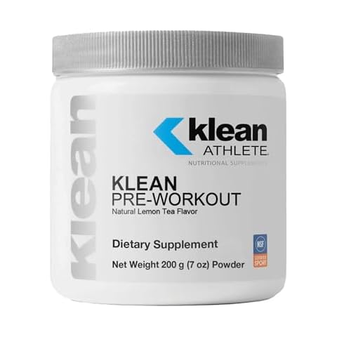 Klean ATHLETE Pre-Workout | Unique Formula with Beet Root Extract, Vitamin C, and Organic Caffeine to Support Athletic Endurance | 7 Ounces | Natural Lemon Tea Flavor Cover