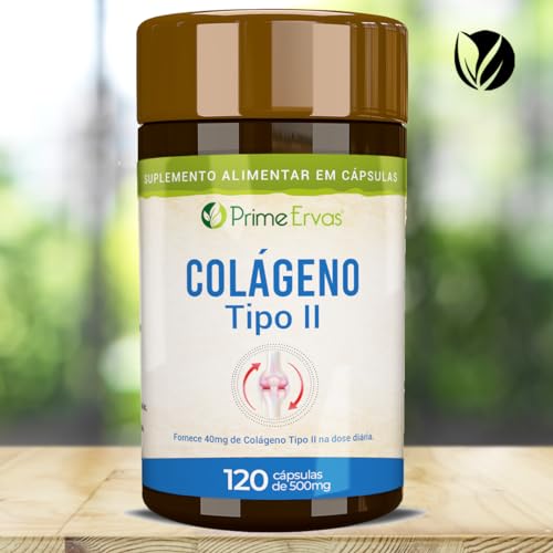 Colágeno Tipo 2 Saúde das Articulações 120 Cáps Prime Ervas