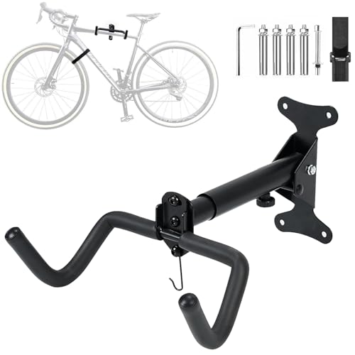 CZMYCBG Soporte de Pared para Bicicletas para Garaje, Perchas Ajustables para Bicicletas de Garaje, para Bicicletas de Montaña Carretera(1pcs)