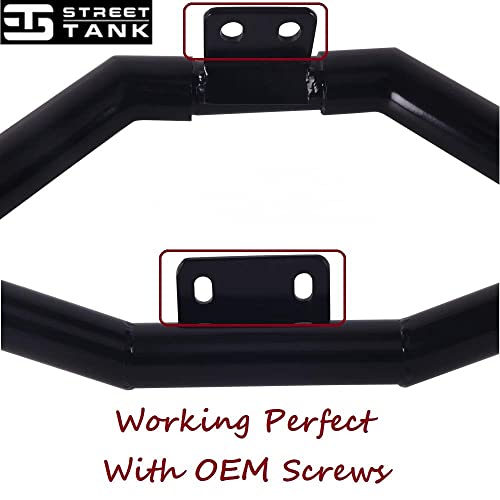 Fat 1.5 Inch Engine Guards,  Meat-Hook Killing Looks Crash Bars, Gloss Black Highway Bars For 2004-2022 Harley Sportster Iron, 883, And 1200 Black #TOP6