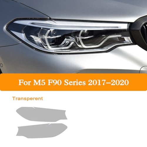 Films de protection teintés noirs phares arrière BMW Série 5 - 4