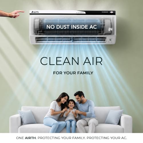 AIRTH HEPA Air Purifier for Home | Converts Split AC into Air Purifier | 99% PM2.5 & Allergen Removal | IIT Bombay Technology | No Extra Power Needed | HEPA Filter for Home & Office - Image 3