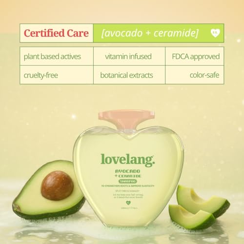 Image of Avocado + Ceramide Shampoo | Damage Repair & Moisture Lock | for Dry, Brittle Hair | Fruity Avocado Scent | 230ml
