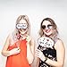 Kristin Paradise 25Pcs Spa Day Photo Booth Props with Stick, Slumber Selfie Props for Women, Make Up First Birthday Party Supplies, Makeup Girl Theme Backdrop Decorations