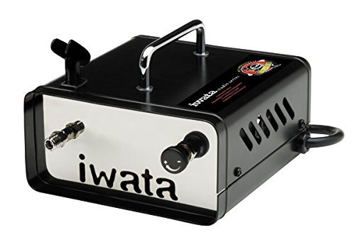 Iwata KIT-4207-IS35 Medea Hp-Cs .35Mm Eclipse Airbrush W/ Is35 Ninja Jet Compressor thumb #1