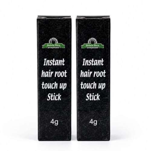 Image of Henna Herb Instant Hair Color Touch Up Stick Black | Root Touchup For Grey Hair | Hair Colour Stick for Women, Easy Temporary, Natural Finish, Mess-Free Hair Color Touchup (2)