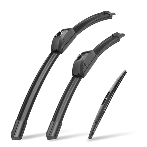 Image of Raidbee Windshield Wiper Blades Replacement for Honda HRV HR-V 2016 2017 2018 2019 2020 2021 2022 All-Season OEM Quality 3 Pack 26 inch+18 inch+10 inch