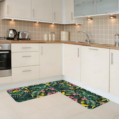 Tapis de cuisine antidérapants et confortables lot de 2 grand format - 6