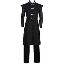 Mens Daemon Targaryen Cosplay Costume Suit Dragon Halloween Christmas Outfit Trench Coat Uniform