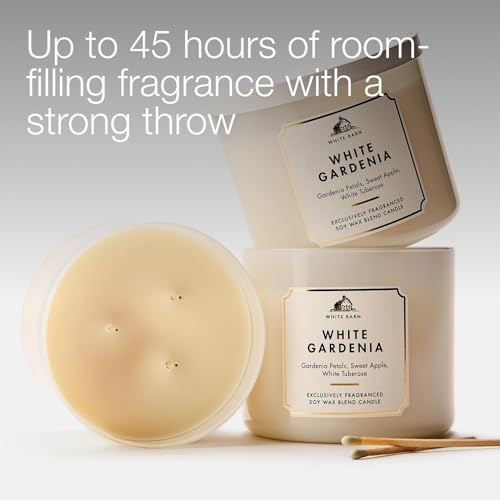 Bath & Body Works 3-Wick Candle, White Gardenia, Soy Wax Blend - image 5