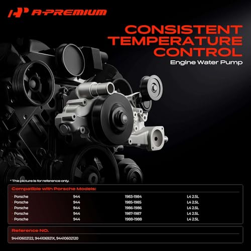 A-Premium Engine Water Pump (4Cyl 2.5L) Compatible with Porsche by A-Premium - Used condition - Image 2