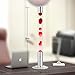 Liquid Motion Lamp, 30-Inch Magma Lamps for Adults Kids with Red Wax in Blue Liquid Motion Lamp Cool Home Office Decoration…(Red Wax+White Liquid) ((Red Wax+White Liquid))