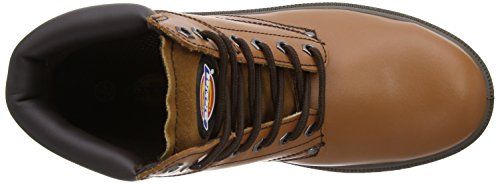 Dickies Antrim - Calzado de protección para hombre, color marrón castaña, talla 40