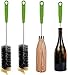 Bottle Brush, Bendable Long Handle Cleaner Brushes for Cleaning Neck Bottles, Baby Bottles, Water Bottles, Tumblers, Flask, Bird Feeder, Vase and Home Kitchen Sink Cleaning Brush