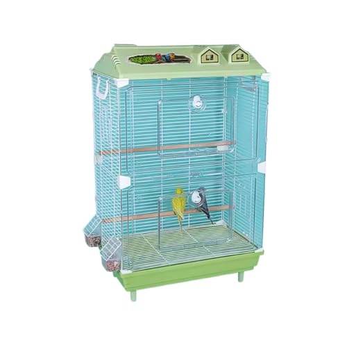 透明鳥かご インコ 大型 鳥かご スクエアタイプ バードケージ 大きいケージ 鳥かご 鳥小屋 ビッグサイズ ペット 観賞用 装飾用 大 ビルディング型 安全設計 ゲージ バードゲージ セキセイインコ 手乗り インコ オウム 文鳥 小鳥 虎皮インコ オカメイ