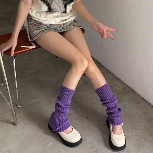 Image of 2 Pcs Leg Warmers Y2k, Leg Warmers, Y2k Accessories, Cute Kawaii Cream Legwarmers for Women Winter