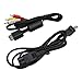 Video Game Accessories PSX Playstation 1 Hookup Connection Kit Regular Power Cord AV Cable