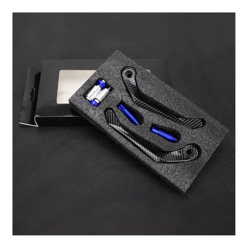 Poignées de guidon moto avec protège-mains et protection leviers MT07 MT09