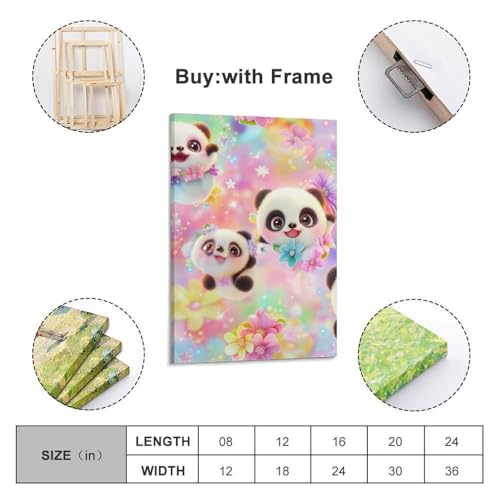 Affiche panda décoration murale grand format pour embellir vos murs