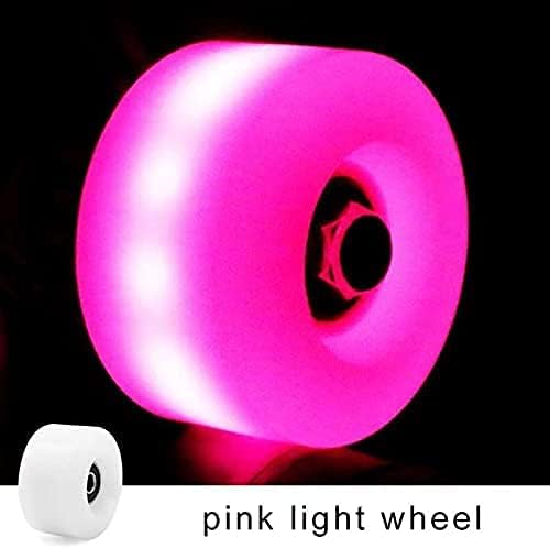 Miniatura 2 de Nezylaf Paquete de 8 ruedas de patinaje con luz 78A de 32 x 581.417 x 2.559in, ruedas luminosas de patinaje con rodamientos instalados para