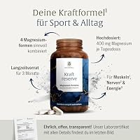 NATURTREU® Magnesium Komplex hochdosiert, 180 Kapseln – Ansicht 2