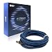 Produktbild KEF K-Stream Ethernetkabel Weiss Kupfer Stück, High End Ethernetkabel |Chord Kabel | 6 Meter | 24 Karat Gold (Schwarz/Blau)