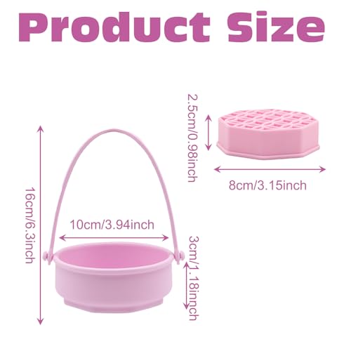 KASESSS 3 in 1 Limpiador Brochas Maquillaje, Silicona Limpiador de Brochas de Maquillaje Extraíble Limpia Brochas Maquillaje Makeup Brush Cleaner para Limpieza Secar y Almacenar de Pinceles Cosméticos - imagen 2