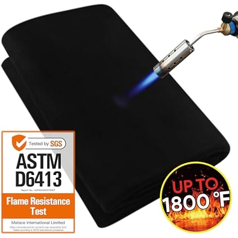 Matace Fireproof Welding Blanket 40x40 Inch Cover
