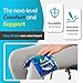 BraceAbility Medical Gel Hot Cold Pack - Reusable Soft Flexible Ice Pack for Hip, Shoulder, Knee, Back - Comfort Cold Compress for Injuries, Swelling, Bruises, Surgery, Kids, Adults (6.5