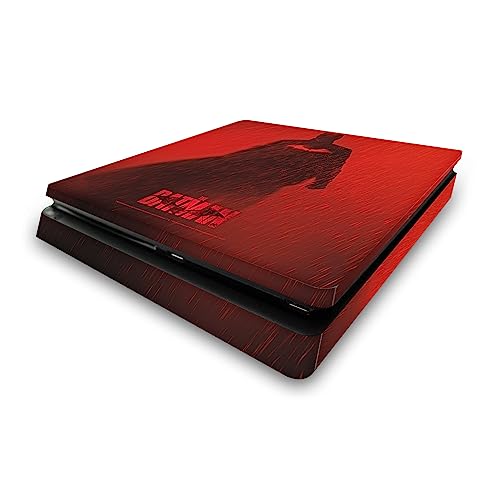 Skin vinyle The Batman Pluie Rouge pour une ambiance gaming personnalisée sur PS4 Slim