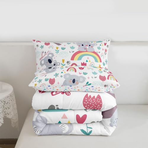 Image of Feelyou Kids Cute Koala Bedding Set King Size for Children King