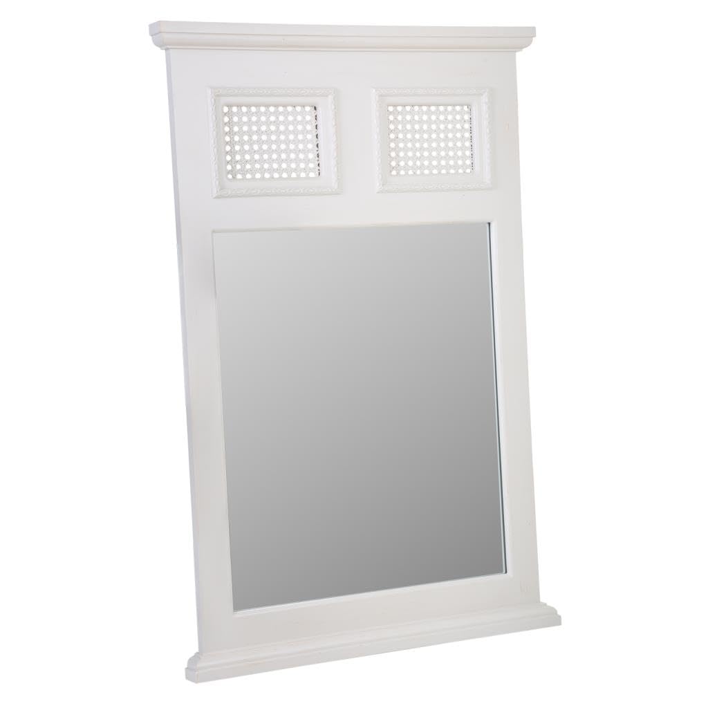 WANDERLUST DECO Espejo de Madera Gris 60x4x90